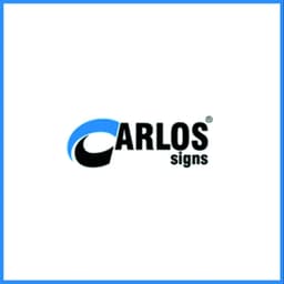Logo firme "Carlos signs" društvo sa ograničenom odgvornošću za trgovinu i usluge, export-import Prijedor